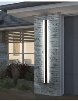 LED Long Outdoor Wall Lamp IP65 Waterproof Wall Light Aluminum Light Garden Villa Porch Sconce Light 110V 220V Sconce Luminaire
