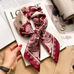 Luxury Horse Silk Shawl Square Scarf For Women Print Hijab Summer Wraps Neckerchief Female 70*70cm Handkerchief Bandana Girl