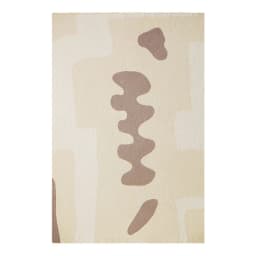 Chocolate Color Knitted Blanket Cream Ivory Knitted Blanket Geometric Throw Modern Sofa Bedding Fashion Home Decorations