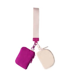 2PCS Mother’s Gift Mini Zip Around Wristlet Keychain Wallet Gift for Wristlet Portable Wallet Coin Purse Mini Women Coin Pockect