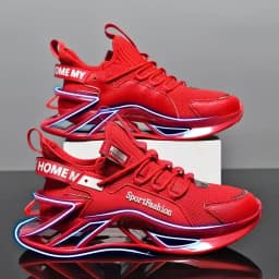 Spring Men Sneakers Breathable Casual Shoes High Quality Antiskid Damping Sports Shoes Outdoor Comfortable Mesh Shoes Zapatillas