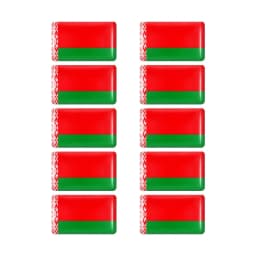10pcs Epoxy Sweden Flags Sticker Car Interior Decoration Decal for VOLVO S40 S60 S80 S90 XC40 XC60 XC70 XC90 V40 V60 V70 Badge