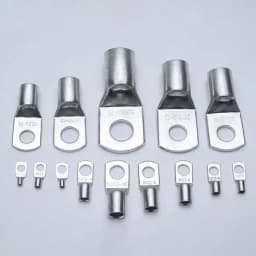 10PCS/5PCS Bolt Hole Tinned Copper Lugs Ring Crimp Terminal Wire Welding Cable Connector Suit SC16-6 SC25-8 SC35-8