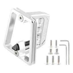 For Birdy Dahon 412 SP8 Folding Bicycle Front Bag Carrier Mount Adapter Adjustable Clamp Ring Bike Front Bag Holder Adapter
