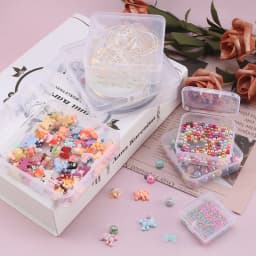 Transparent Plastic Storage Box Case 6Sizes Square Container Packaging for Crafts Beads Earring Jewelry Boxes Tools Organizer