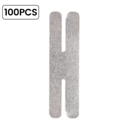 100Pcs Nickel Plating Process Nickel Sheet Spot Welder Accessories 18650 Battery T/Y/H/L Shapes 0.18mm Nickel Plate Welding Tool