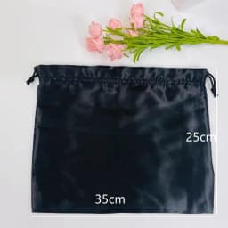 〔CC〕|1Pc Satin Handbag Dust Covers - Breathable Reusable Dust Pouches Luxury Bag Protectors