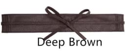 Women Soft PU Leather Obi Belt Self Tie Wrap Cinch Belt Fashion Bowknot Waistband Wrap Belt for Dress Jumpsuit