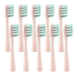 Replacement For Usmile Y1/U1/U2 Toothbrush Heads Pink Smart Electric Tooth Clean DuPont Brush Nozzles Heads 4/10Pcs/Set