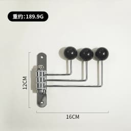 Multifunctional Hanger Hooks Retro Decorative Clothes Organizer Iron Wall Coat Racks Space Saving Living Room Furniture