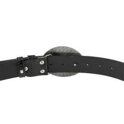 Men's Belt Embossed Deer Genuine Leather