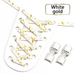 Stylish No Tie Elastic Shoelaces for Sneakers Effortlessly Unique Shoe Lace Splash Ink Flat Shoe Laces Design Suitable All Ages
