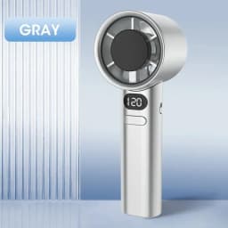 Mini Handheld Fan Portable Personal Highspeed Fans With Power Display USB Rechargeable 120 Wind Speeds Mini Handheld Fan