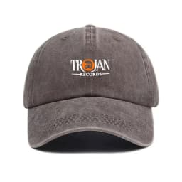 Trojan Warrior Vintage Washed Cotton Baseball Cap Distressed Retro Style Adjustable Snapback Hat Unisex Casual Streetwear Cap