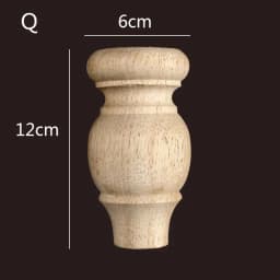 1pc Furniture Round Solid Wood Table Legs Sofa Feet Cabinet Bed Dressing Table Replacement Foot Support Hardware