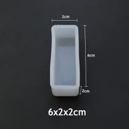 JCD Cuboid Cube Resin Mold Crystal Epoxy Silicone Mold Diy Candle Mold Square Rectangular Casting Tools Accessories