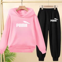 Children 3-12Yrs Pullover Casual Coat Top Jogging Set Charming Tracksuits Letter Hoodie Sweatshirt+Pants Boys Girls Kids clothes
