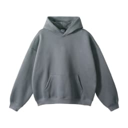Winter Solid Color Hoodie Hip Hop Plush Hooded Sweatshirts Oversized Pullover Harajuku Custom Casual Hoodies Tracksuit Men Women