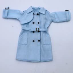 Blythe Doll Clothes Trench Coat For Blyth Azone Shoes OB23 OB24 Dolls Windbreaker