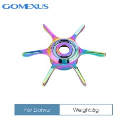 GOMEXUS DIY Aluminum Star Drag 65mm For Shimano For Daiwa Tatula Zillion Baitcasting Fishing Reel Accessories Baitcaster Drag