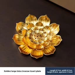 Lotus incense holder multifunctional incense holder incense gourd incense holder incense holder alloy incense holder