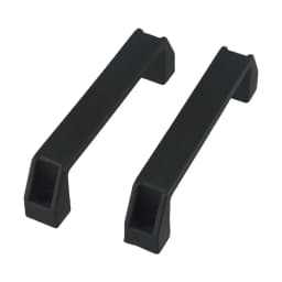 2PCS Cabinet Handle Thickened Cabinet Door Handles Black Plastic Industrial Cabinet Handles Cabinet Door Handle