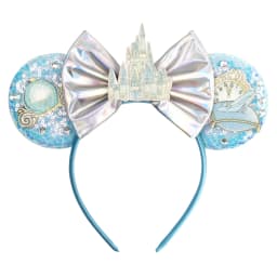 Newest Cartoon Cute Glitter Sequins Bow Headband 2026 DIY Headwear for Adults Kids Holiday Party CosplayHairband