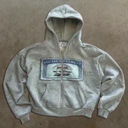 American sweatshirt jacket retro elements men and women same spring lazy trend long-sleeved zipper hoodie couple casual style