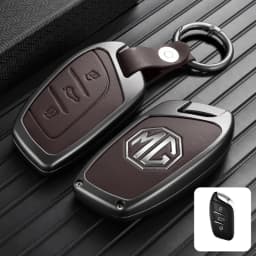 Key Fob Cover Full Protection Shockproof For MG ZS MG 4 MG HS MG 5 MG RX8 Zinc Alloy Heavy Duty Car Accessories