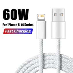PD 60W USB Cable For Apple iPhone 17 16 11 12 13 14 15 Pro Max 17 Air USB Type C Cable Fast Charging Date Wire Phone Charge Line
