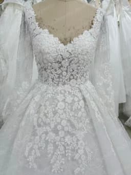 BEPEITHY Customized Vintage Long Sleeves Wedding Dresses 2026 Autumn V Neck Ball Gown Glitter Bride Plus Size Bridal Gown New