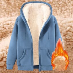 Winter Plush Jacket Women's Multi Colors Hooded Casual Plus Size Hoodies Autumn Fleece Keep Warm Zippered Up Sweatshirt 5XL