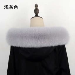 Real Fox Fur Collar 100% Natural Fur Scarf Women Winter Luxury Warm Fur Shawl Ladies Geniue Fur Scarves For Coat Down Jacket Men