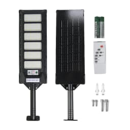20000LM Solar Lights Outdoor External Solar Lamp with Motion Sensor Remote Control Solar Powered Spotlight Lamp Wall Street Lamp