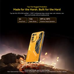Blackview FORT 5 The Lightest 108MP Rugged Lmaging Flagship Android 16 36GB(12+24)+256GB 6.78" HD+ IPS 5000mAh NFC 33W