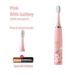 Kids Sonic Electric Toothbrush Rechargeable Smart Timer Colorful Cartoon Teeth Whitening Portable USB Charging Tooth Brush