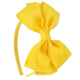 20 Solid Color Bows Hairbands Wide Large Bownot Ribbon Hair Hoop Bands For Baby Girls Kids Children's Hair Accessories Hairbands