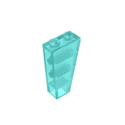 Gobricks GDS-864 Slope, Inverted 75 2 x 1 x 3 compatible with lego 2449 children's DIY Educational Building Blocks Technical