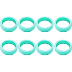 8PCS/Set Silicone Suitcase Wheels Protection Cover with Silent Sound Reduce Noise Trolley Box Luggage Caster Shoes Casters Cover