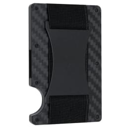 Forged Carbon Fiber Mini Slim Wallet Case Organizer for Men Cartera Tarjetero Hombre Cashback Credit Card Holder Luxury Gift
