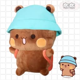 New Bubu And Dudu Panda Plush Cute Cartoon Panda Bear Doll Kawaii Stuffed Soft Pillow Toy Y2k Room Decor Gifts