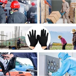 6-12Pairs Black Cotton Gloves Soft Moisturizing Overnight Eczema Cloth Gloves Stretch Washable Jewelry Inspection Working Gloves