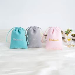 100Pcs Personalized Logo Velvet Bag 10x15cm Suede Drawstring Pouches Pockets Wedding Jewelry Earrings Ring Gift Organizer Sack
