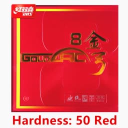 Original DHS GoldArc 5 8 GoldArc5 GoldArc-5 GoldArc8 GoldArc-8 Pips-in Table Tennis (PingPong) Rubber With Sponge