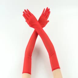 53cm Ultra-Thin Elasticity Tulle Mesh Transparent Gloves Elegant Women Sexy Black Sunscreen Breathable Female Driving Gloves