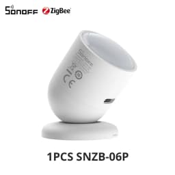 1-10PCS SONOFF SNZB-06P Zigbee Human Presence Sensor 5.8GHz Microwave Radar Smart Scene ZBBridge-P eWeLink Alice Alexa Google