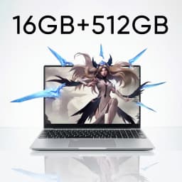 New Ultra Slim 15.6 Inch Laptop Intel Core I3-6100U 32GB RAM 2TB SSD 1920*1080 FHD Display Windows 11 Pro Office Study Computer