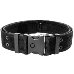 Men's Tactical Outer Belt Made of Nylon Material, with a Metal Fixing and Adjuster Buckle, Suitable for Outdoor Sports