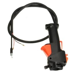 26mm Black Strimmer Trimmer Brush Cutter Handle Switch Throttle Trigger Cable For Various Strimmers / Trimmers / Brush Cutters