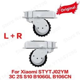 Original 100% Left Right Wheels For Xiaomi Mijia STYTJ02YM 3C 2S S10 B106GL B106CN Walking Wheel Vacuum Cleaner Accessories